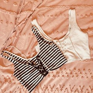 Bundle of two skater crop tops